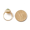 Natural Green Aventurine Finger Ring for Girl Women RJEW-TA00012-1-8