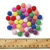 40Pcs 8 Colors Imitation Pearl Acrylic Beads OACR-FS0001-48-5