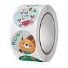 Round Paper Self-Adhesive Reward Sticker Rolls PW-WG29604-01-5