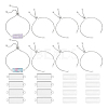 DIY Blank Rectangle Dome Link Bracelet Making Kit DIY-UN0005-31-1