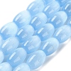 Macaron Color Natural Selenite Beads Strands X1-G-B102-A01-07-1