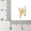 304 Stainless Steel Letter Connector Charms STAS-M108-01G-23-3