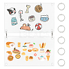 2Pcs Acrylic Sticker Display Stand Holder ODIS-BC0001-18A-1