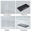 Transparent Plastic Building Block Model Display Boxes ODIS-WH0001-08-4