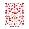 3D Star Sea Horse Bowknot Nail Decals Stickers MRMJ-R090-57-DP3218-2