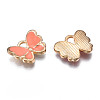 Alloy Enamel Charms X-ENAM-S121-070I-2