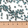 Transparent Inside Colours Glass Seed Beads SEED-H002-A-C223-4
