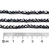 Transparent Electroplate Glass Beads Strands LS-EGLA-A039-T3mm-UA13-4