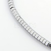 Pentagon Electroplate Non-magnetic Synthetic Hematite Beads Strands G-P046-04A-2