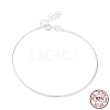 925 Sterling Silver Bangles LS-BJEW-G681-01B-S-1