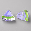 Transparent Enamel Acrylic Beads TACR-S155-001J-2