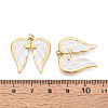 304 Stainless Steel Enamel Pendants STAS-T069-54-3