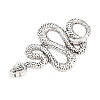 Tibetan Style Alloy Pendants TIBEP-F079-01AS-03-2