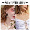 60Pcs 3 Styles Transparent Acrylic Pendants HJEW-TAC0180-8