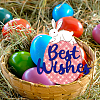 Easter Theme Carbon Steel Cutting Dies Stencils DIY-WH0309-3445-3