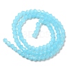 Imitation Jade Glass Beads Strands EGLA-A039-J4mm-D03-2