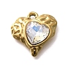 304 Stainless Steel Pendants STAS-Q346-05G-05-1