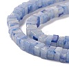 Dyed & Heated Natural Blue Aventurine Beads Strands G-K326-03B-4