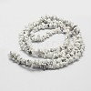 Natural Howlite Beads Strand X-G-F328-05-2