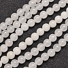 Natural Malaysia Jade Bead Strands G-A146-6mm-A29-3
