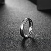 Fashionable 316L Titanium Steel Finger Rings for Women RJEW-BB07173-6-4