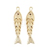 Brass Micro Pave Cubic Zirconia Pendants KK-A269-01C-G-1