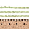 Natural Peridot Beads Strands G-P603-C-2mm-01-5