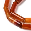 Natural Agate Beads Strands G-E612-B13-G-3