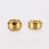Brass Crimp Beads E002-NFG-2