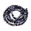 Electroplate Transparent Glass Beads Strands GLAA-N021-4mm-30-3