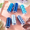 6Rolls 6 Colors Velour Yarn AJEW-TA0002-70B-5