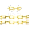 Alloy Rectangle Link Chains LCHA-H004-20G-2