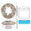 Alloy Candle Lids PALLOY-PH0013-67-7