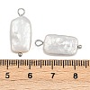 Natural Freshwater Pearl Keshi Pearl Pendants STAS-D378-02P-3