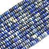 Natural Lapis Lazuli Beads Strands G-P575-A46-4x2mm-01-2