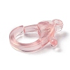 Transparent Plastic Lobster CLaw Clasps KY-H005-A08-4