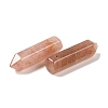 Natural Strawberry Quartz Pointed Pendants G-D460-01K-3