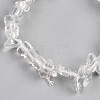 Natural Quartz Crystal & Glass Beaded Stretch Bracelets BJEW-S143-57-3
