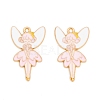 Rack Plating Alloy Enamel Pendants FIND-A040-08A-01G-1