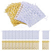 20Pcs 2 Colors Hot Stamping Polka Dot Organza Jewelry Drawstring Bags ABAG-TADJ0001-06C-1