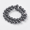 Non-Magnetic Synthetic Hematite Beads G-H1069-1-2