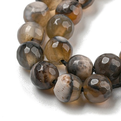 Natural Agate Beads Strands G-M437-B01-02-1