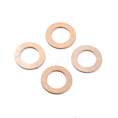 Ion Plating(IP) 304 Stainless Steel Linking Rings LS-STAS-P306-02B-RG-1