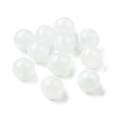 Opaque Acrylic Beads OACR-E014-19B-03-1
