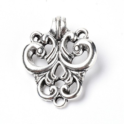 Alloy Hook Button PALLOY-WH0082-64-1