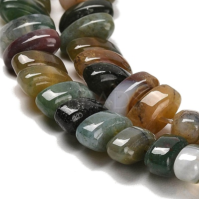 Natural Indian Agate Beads Strands G-Q167-B18-01-1
