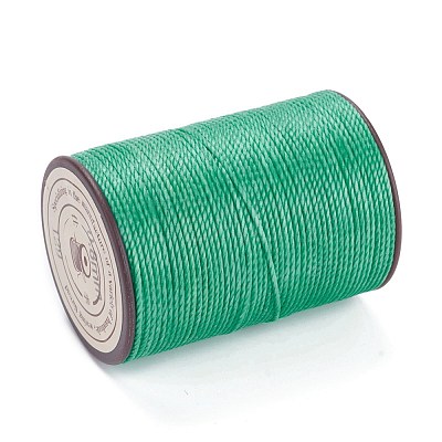 Round Waxed Polyester Thread String YC-D004-02E-129-1
