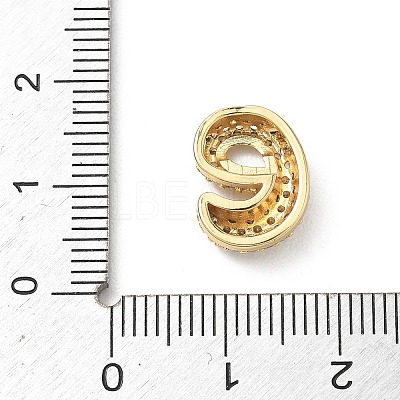 Brass Micro Pave Cubic Zirconia Pendants KK-A300-02G-E-1