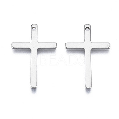 Tarnish Resistant 201 Stainless Steel Pendants STAS-N095-030-1