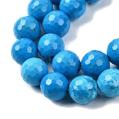 Natural Magnesite Beads Strands G-P598-E-10mm-02-1